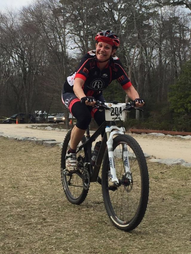 Kathy Biking