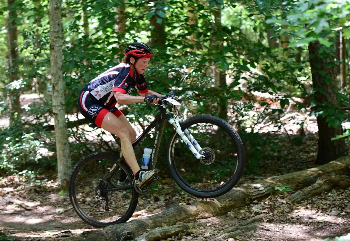 Kathy Biking 2